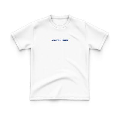 VICTO X SRAM COTTON WHITE BLUE KIDS