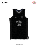 RSC BLACK BASKETBALL SINGLET